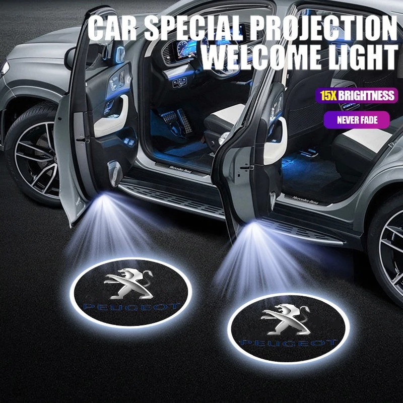 Interior Photography Lighting - 2Pcs Car Door Welcome Light Led