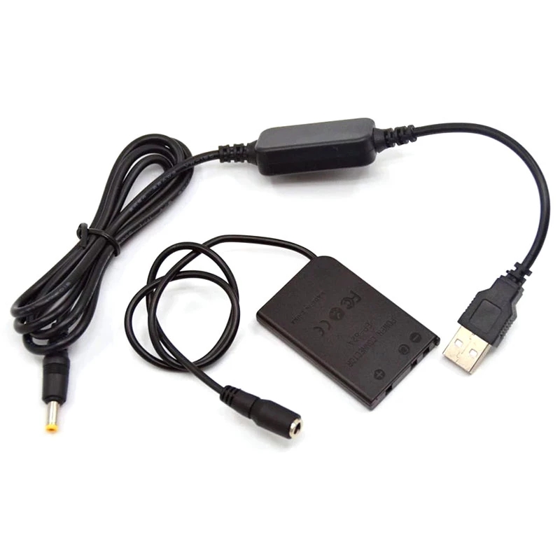 Nikon Camera D3500 - ENEL5 Dummy Battery EP-62A Coupler USB