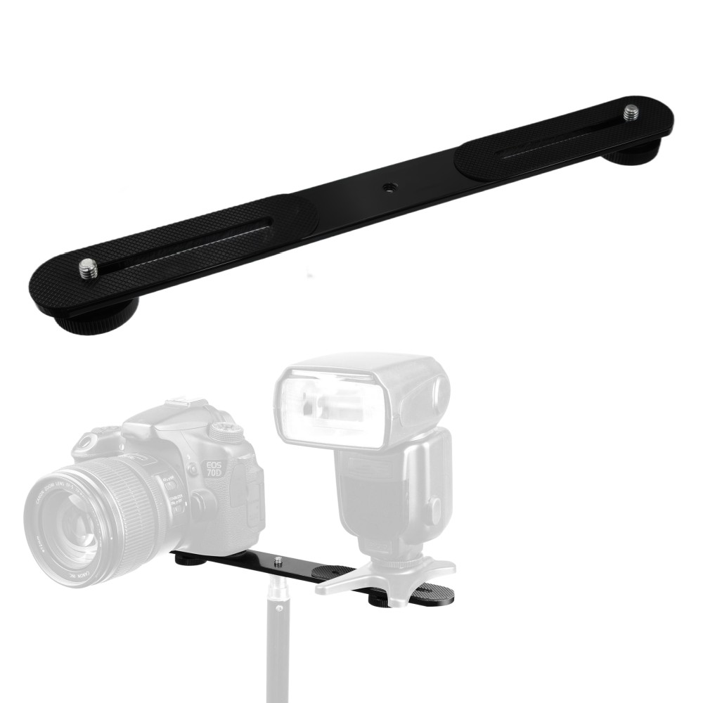 Dual Flash Bracket 1/4'' Screw - đánh giá và giá Photography Video Lighting Kit With Adjustable Tripod Stand