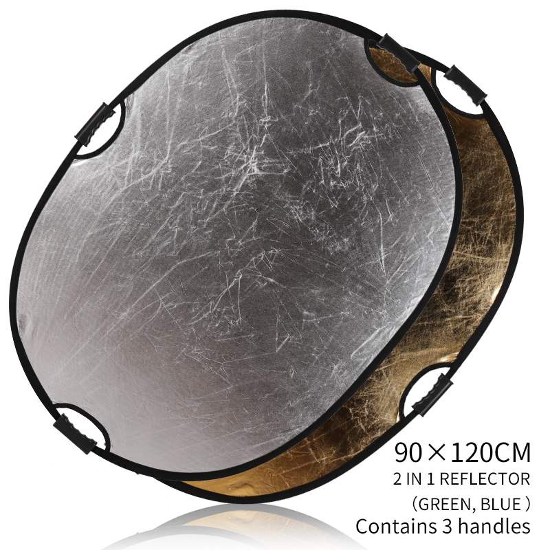 Portable 2-in-1 35x47inch/90x1 - đánh giá và giá Reflector Disc Silver