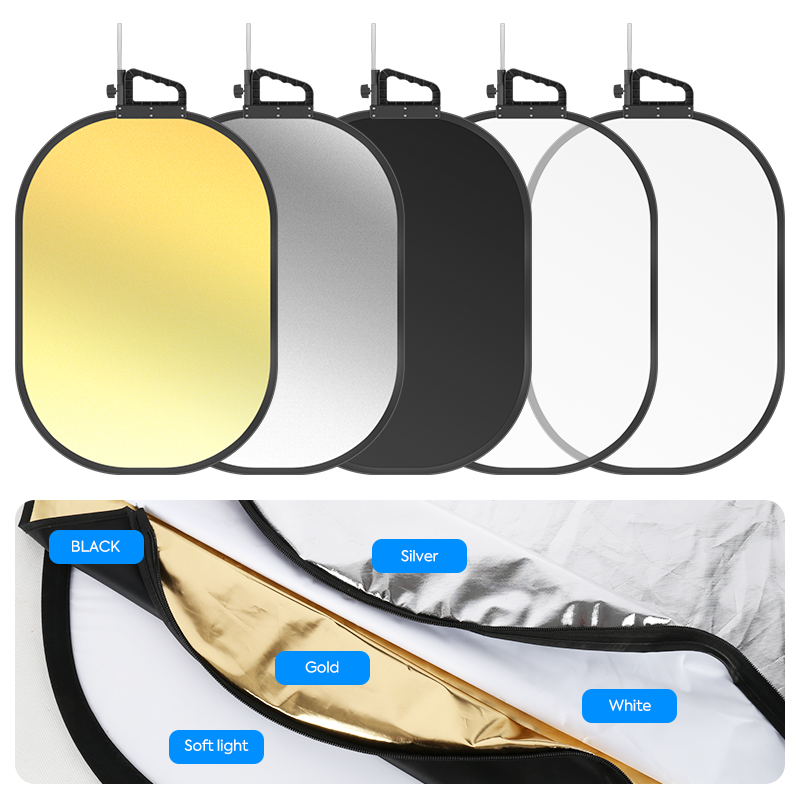25*29in Light Reflector Stand  - đánh giá và giá Reflector Disc Silver