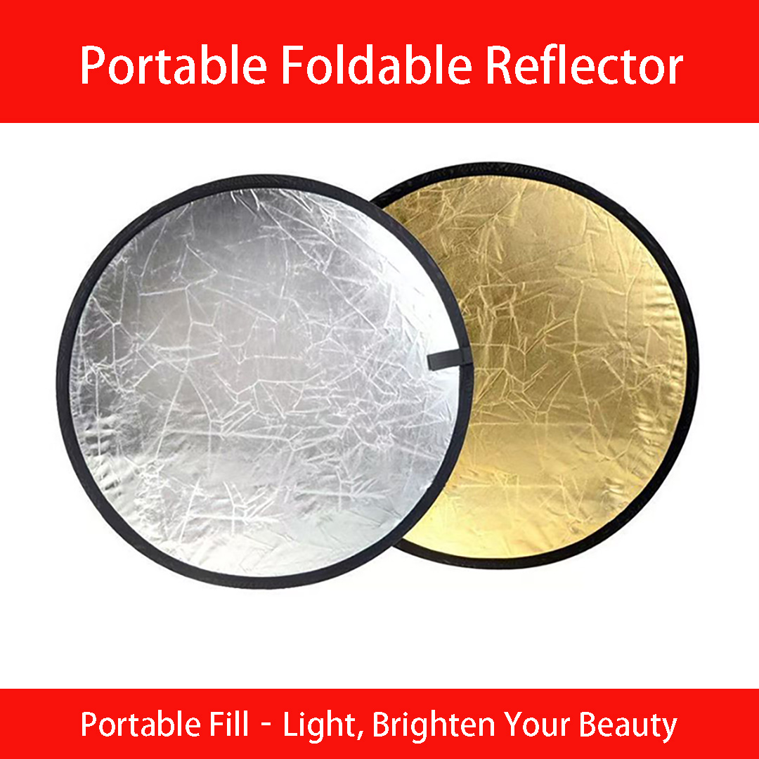 30、60cm Round Dual‑Sided Silve - đánh giá và giá Reflector Disc Silver
