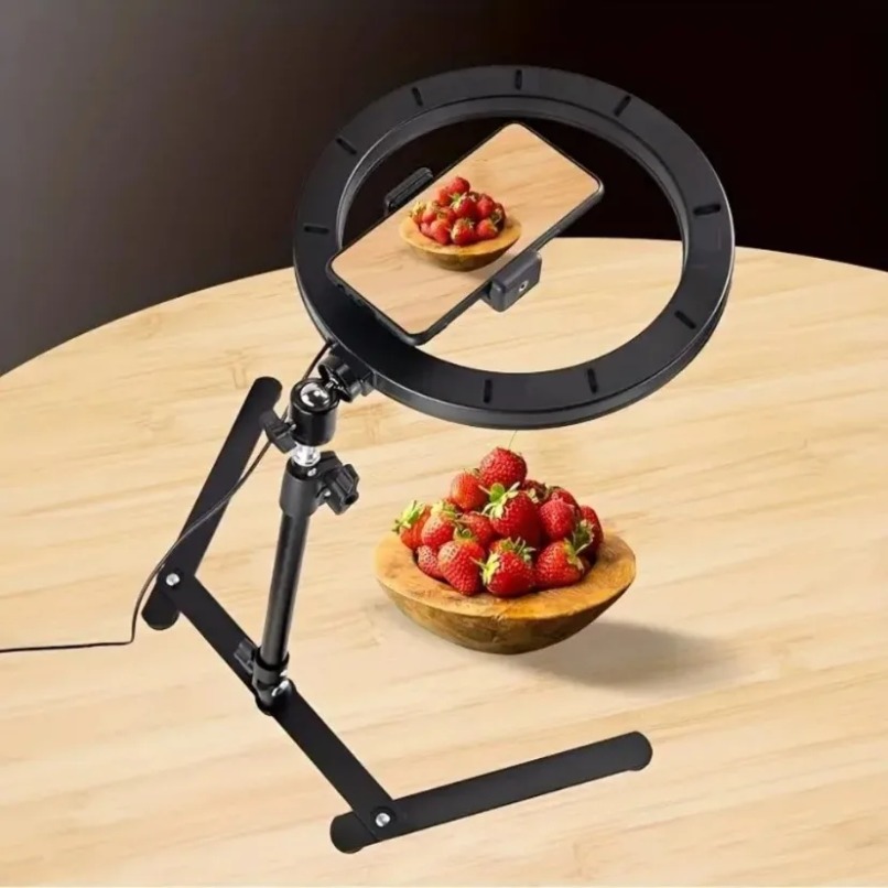 Overhead Phone Mount with Ring - đánh giá và giá Photography Lighting For Food
