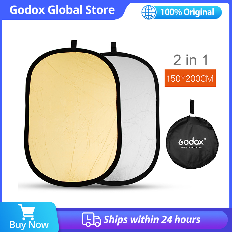 Godox 2in1 150x200cm Gold and  - đánh giá và giá Reflector Disc Silver