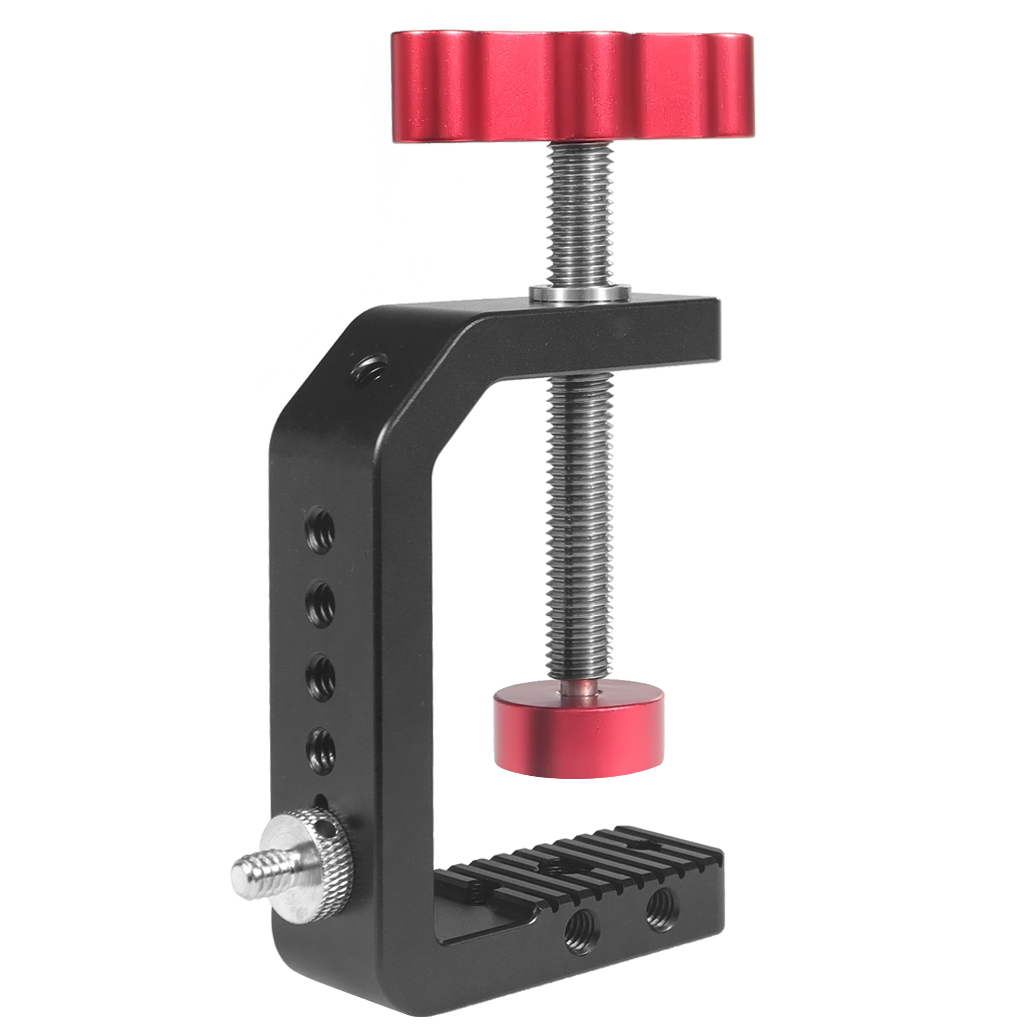 Heavy Duty Desktop C-Type Clam - đánh giá và giá Photography Video Lighting Kit With Adjustable Tripod Stand