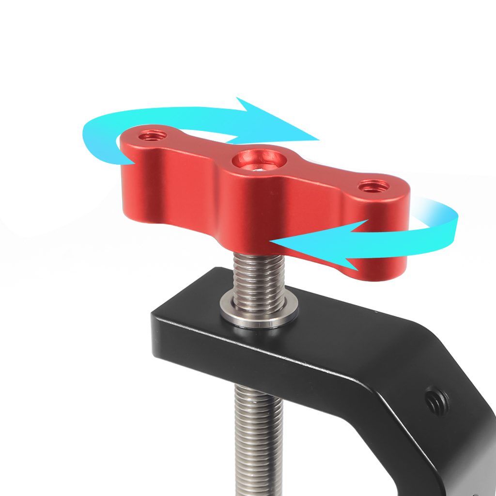 Heavy Duty Desktop C-Type Clam - đánh giá và giá Photography Video Lighting Kit With Adjustable Tripod Stand