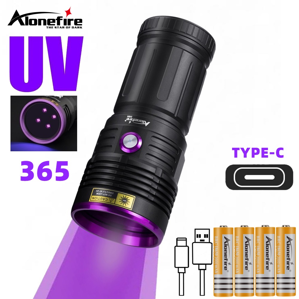 80W 365nm UV Flashlight Ultrav - đánh giá và giá Photography Lighting For Food