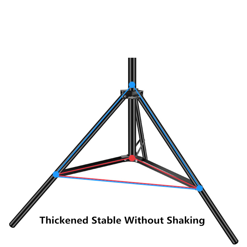 200Cm 160Cm 50Cm Chụp Ảnh Trip - đánh giá và giá Photography Video Lighting Kit With Adjustable Tripod Stand