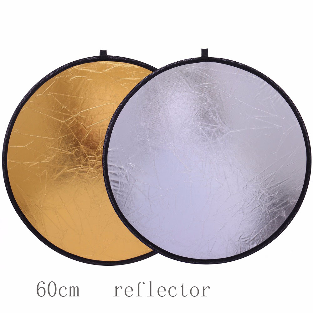 60cm 2in1 Handhold Multi Colla - đánh giá và giá Reflector Disc Silver