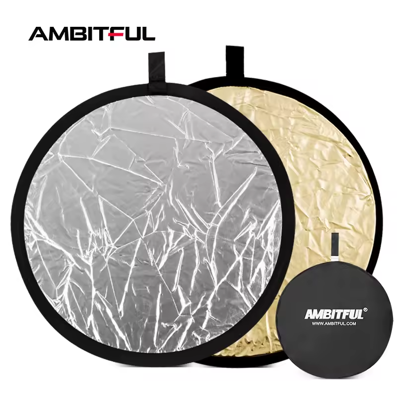 Ambitful 2in1 30/60/80/110cm M - đánh giá và giá Reflector Disc Silver