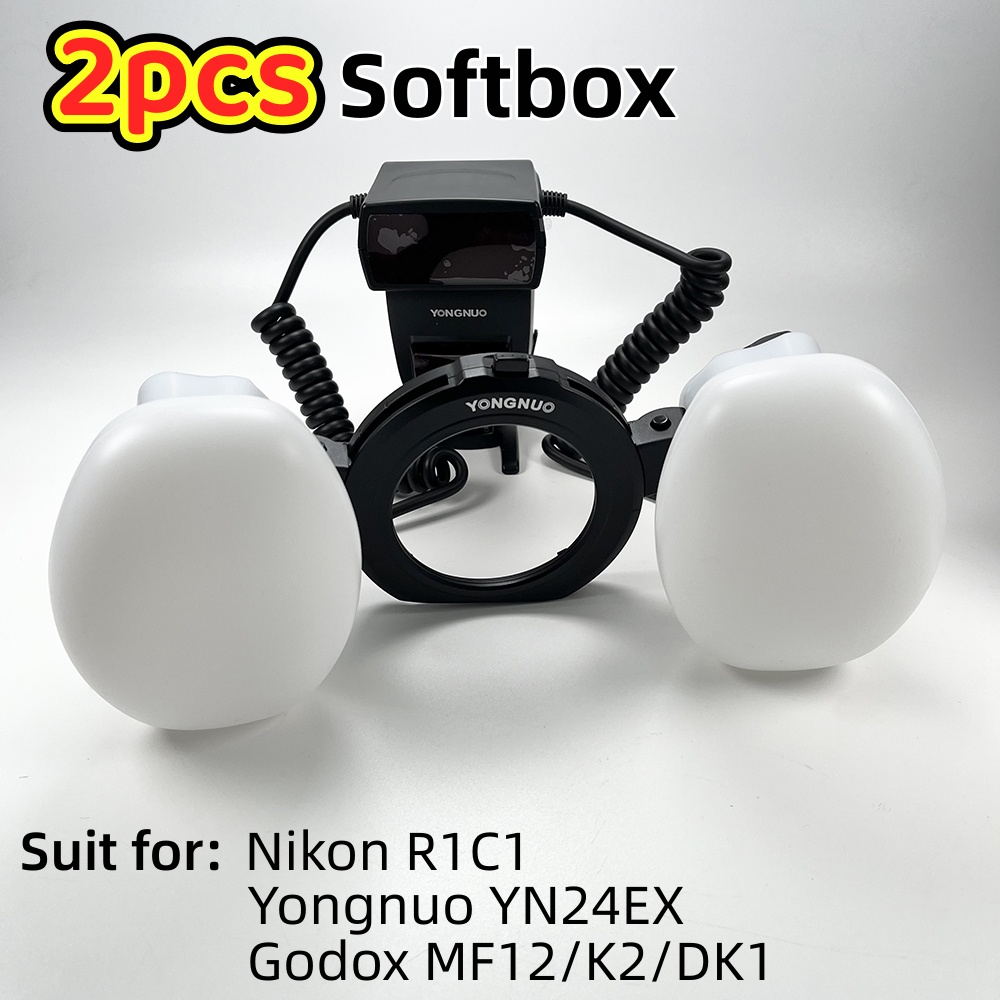 2pcs Softbox Dual Head Flash L - đánh giá và giá Photography Lighting Godox