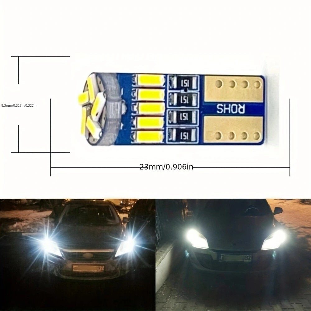 10pcs Car Led Light T10 4014 1 - đánh giá và giá Interior Photography Lighting