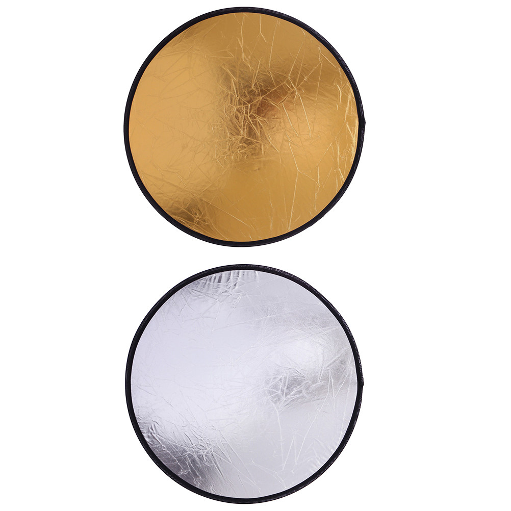 2Pcs Photo Light Reflector Por - đánh giá và giá Reflector Disc Silver