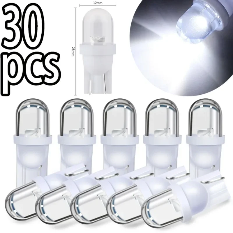 10/30pcs Car T10 Led Bulbs LED - đánh giá và giá Interior Photography Lighting