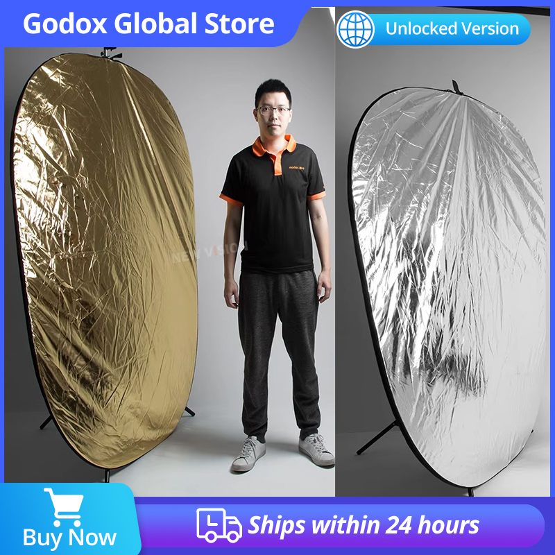Godox 2in1  Gold and Silver Ov - đánh giá và giá Reflector Disc Silver