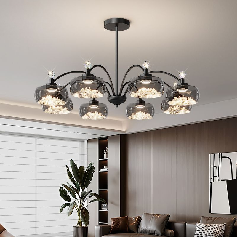 Modern Glass Led Chandelier fo - đánh giá và giá Photography Lighting For Food