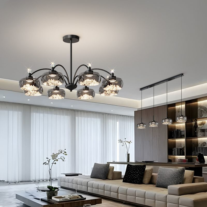 Modern Glass Led Chandelier fo - đánh giá và giá Photography Lighting For Food