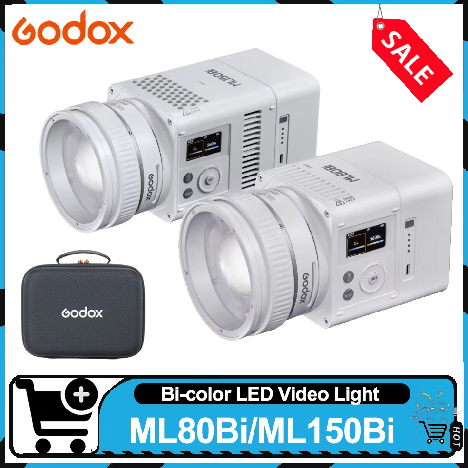 Godox ML80Bi ML150Bi 80/150W 2 - đánh giá và giá Photography Lighting Godox
