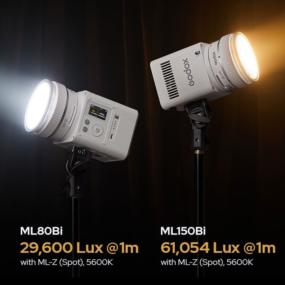 Godox ML80Bi ML150Bi 80/150W 2 - đánh giá và giá Photography Lighting Godox