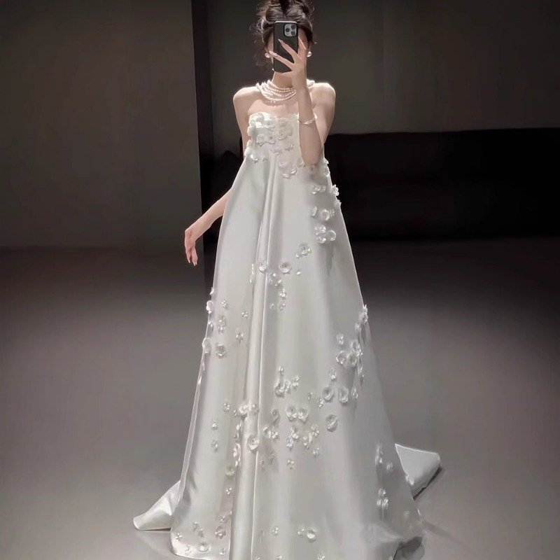 French Strapless Satin Wedding - đánh giá và giá Photography Lighting Basics
