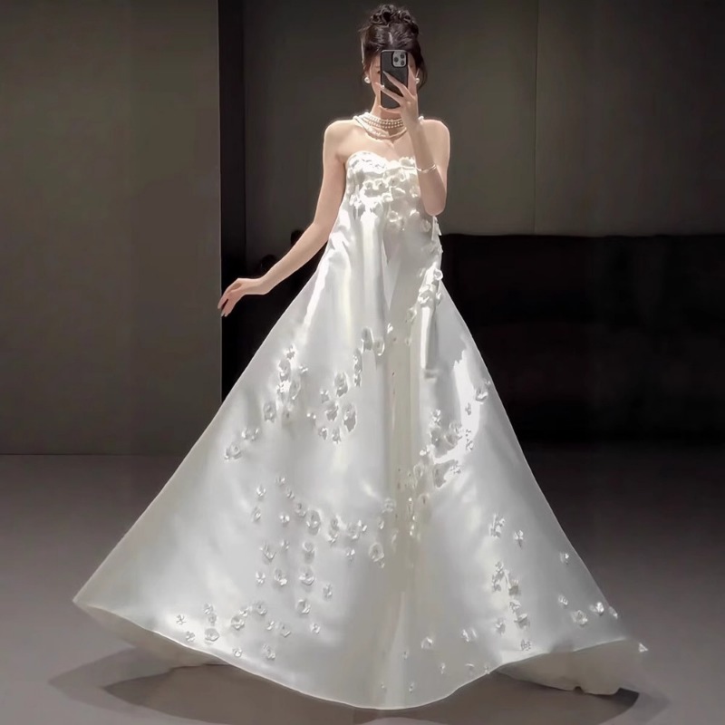 French Strapless Satin Wedding - đánh giá và giá Photography Lighting Basics