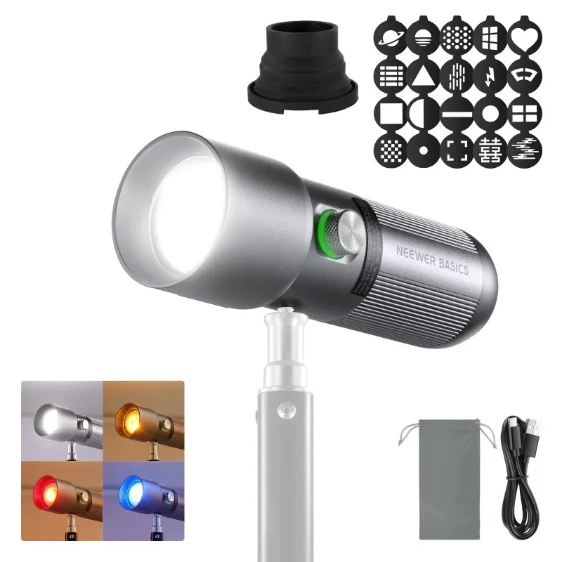 BASICS RGB Photography Flashli - đánh giá và giá Photography Lighting Basics