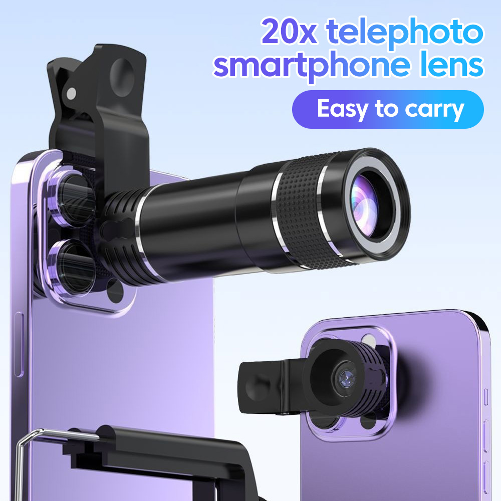 Universal 20x Telephoto Phone  - đánh giá và giá Photography Lighting Definition