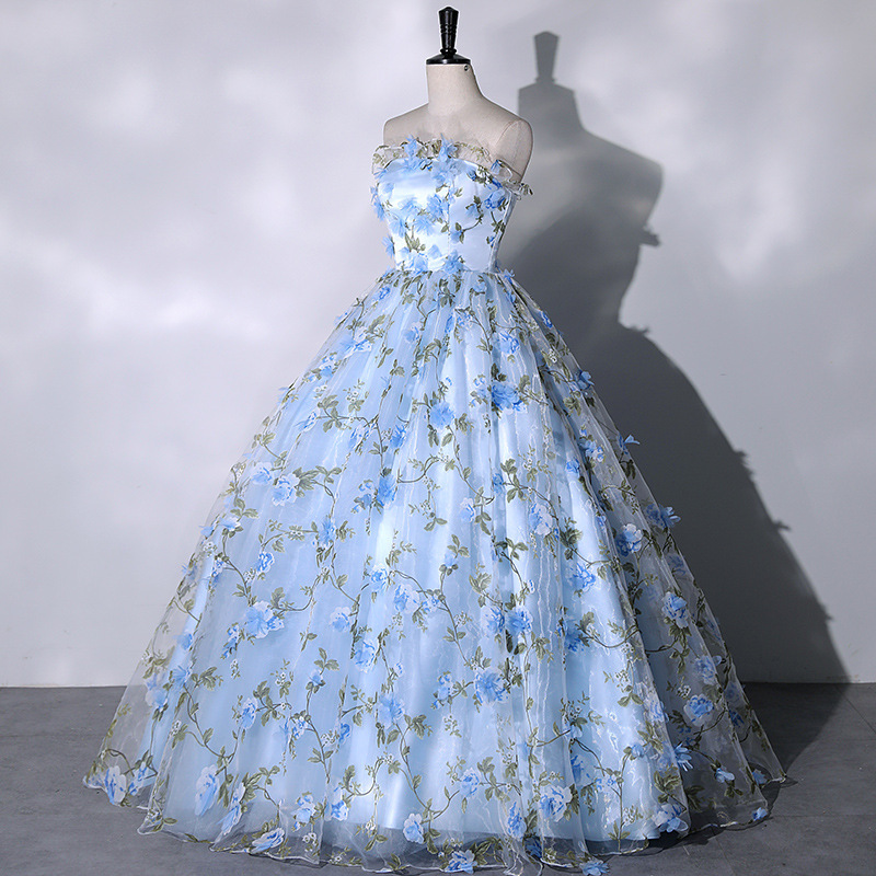 Floral Evening Dress French Pr - đánh giá và giá Photography Lighting Basics