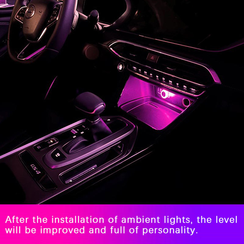 Portable Car USB Ambient Light - đánh giá và giá Interior Photography Lighting